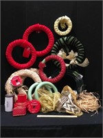 Craft Wreaths and Ribbon