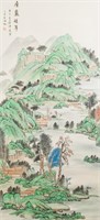 Wu Hufan 1894-1968 Chinese Watercolor on Scroll