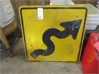 Road Sign - Curvy