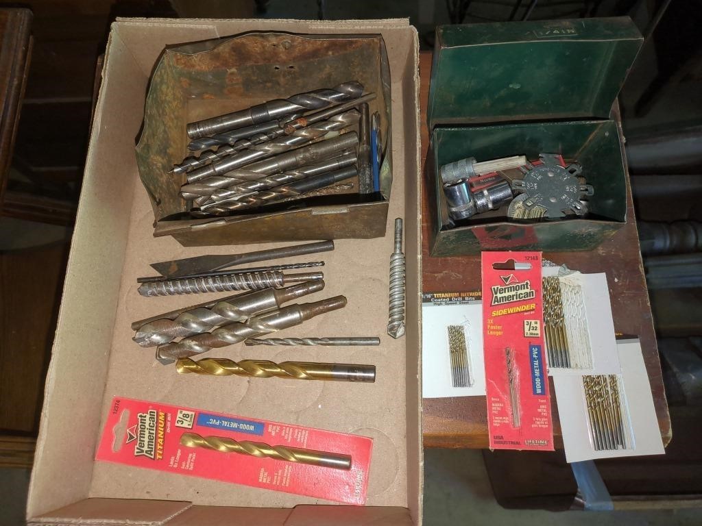 Drill Bits - some new in package