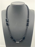 Black coral necklace