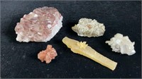 5 Mineral Specimens
