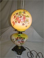 Yellow Gone with the Wind Lamp