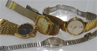 Four assorted gents wristwatches