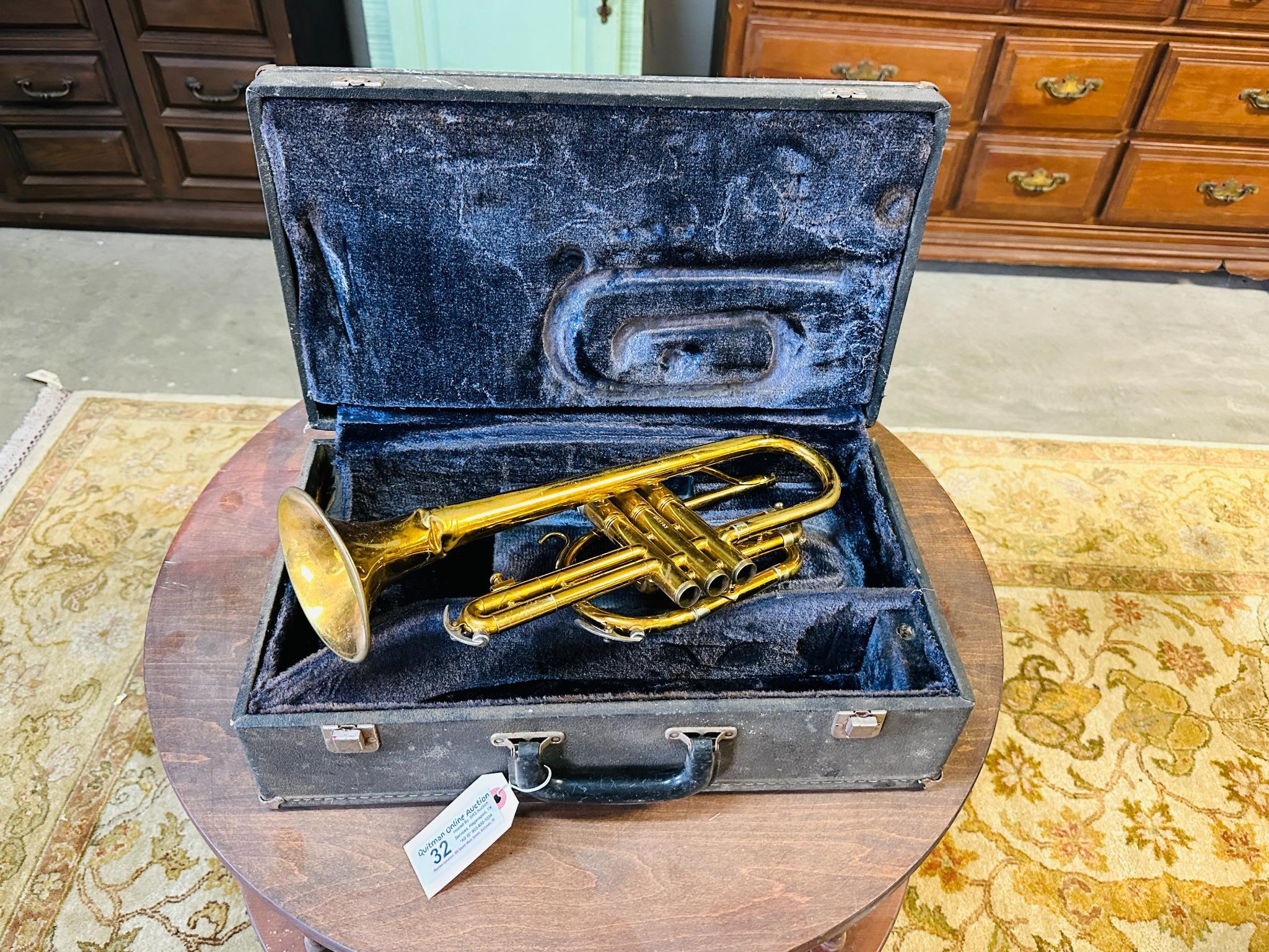 Vintage Musical Instrument w/Case