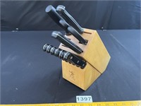 Knives & Knife Block