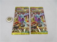 2 pack de cartes Pokémon Japonaise