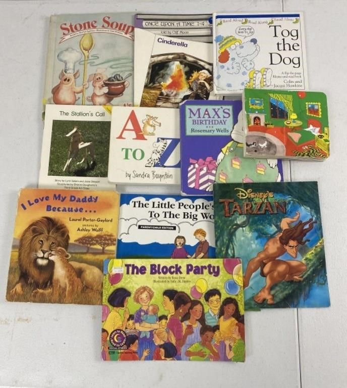 (11) Assorted 1980’s and 1990’s Children’s Books,