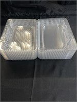 25 pc clear Food Container