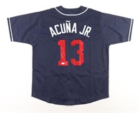 Autographed Ronald Acuna Jr Jersey