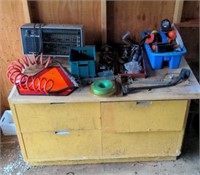 Contents of Cabinet Top & Drawers