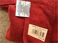 New Red Towels. 3 each bath, hand & misc