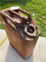 Vintage Red Jerry Can USA