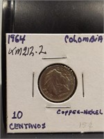 1964 Columbian coin