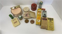 Miscellaneous vintage cosmetics and personal