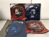 Lot of band saw blades