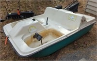 Play Mate Pedal Boat 58x84". End Of Driveway