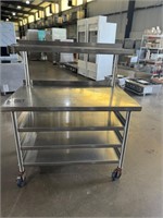 48” x 30” Stainless Steel Table