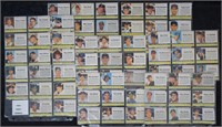 1961 Post Cereal Baseball Cards; 70 Cards