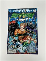 Autograph COA Aquaman #1 Comics