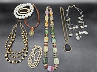 Vintage Costume Jewelry Necklaces & Bracelet
