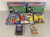 7 Assorted Board/Card Games