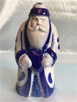 9 INCH ELDRETH SALT GLAZED SANTA 2002