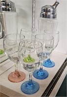 Cocktail Mixer & Glasses