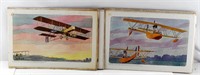 6 ALFRED DAGUET ANTIQUE WAR PLANE LITHO REPROD LOT