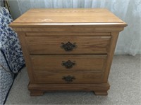 Vintage American Signature 3 Drawer Night Stand