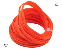 Orange cable sleeves