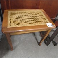 CANE TOP BENCH