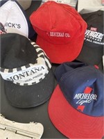 D1) Vintage Hat Lot Micks Avengers Michelob