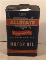 Allstate motor oil can