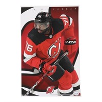 P. K. Subban Signed Devils 11x17 Photo (ACOA)