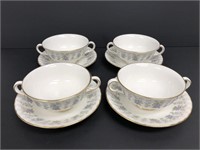 Minton Alpine Spring Fine Bone China 4 Soup