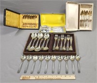 Cased Flatware Lot Collection