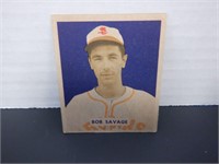 1949 BOWMAN #204/240 BOB SAVAGE