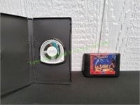 Sega Genesis Aladdin & PSP UMD Wipeout Pulse