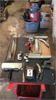 Scrappers, clamps, box cutter, multi position