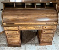 Modern roll top desk,