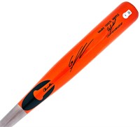 Gunnar Henderson Autographed Orange Bat