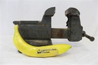 Vintage Wilton Cast Iron Bench Vice