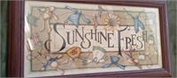 Sunshine Fresh Picture in Frame