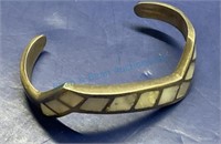 Silver Navajo cuff bracelet