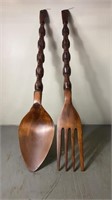 Large Decrotive Fork & Spoon