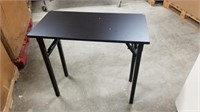 31"x16"x29" Folding Table - Corner Damaged As