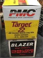 2 boxes of .22 cal ammo