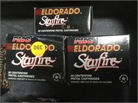 5  boxes of “Eldorado” 40 Smith & Wesson ammo