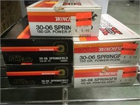 5 boxes of 30.06 ammo